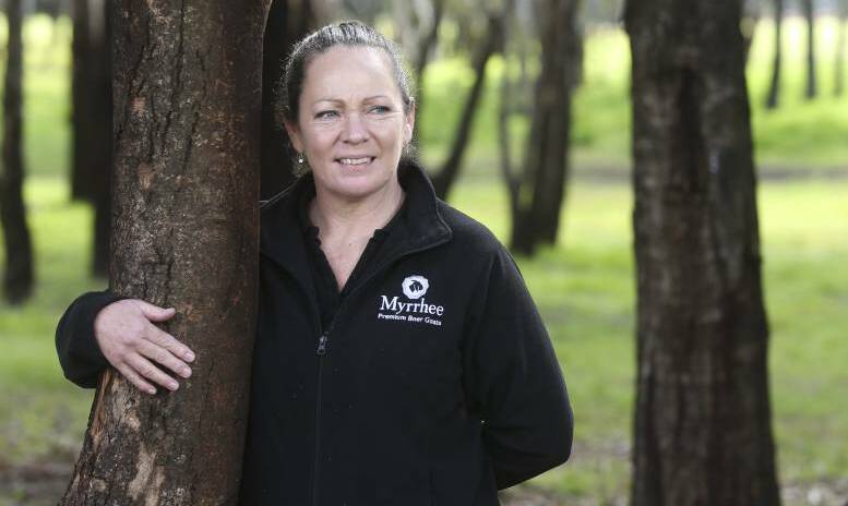FRESH APPROACH: Connie Northey's Myrrhee Premium Boer Goats will feature on the Stokehouse road trip on Monday, ahead of a special dinner at St Kilda.