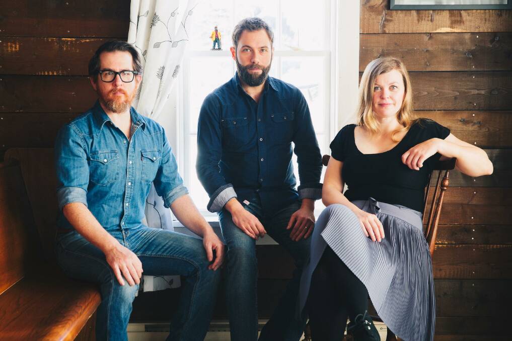 ONCE AGAIN: Award-winning trio from Canada, The Once, will return to Australia after a national arena tour, opening for Passenger during 2015. 