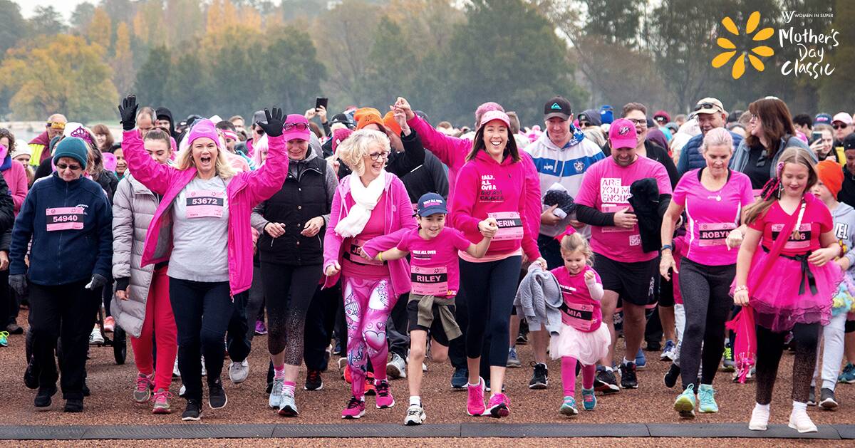 ON TRACK: The Mother's Day Classic is going virtual this year in response to the coronavirus crisis; participants can register now to support breast cancer research.
