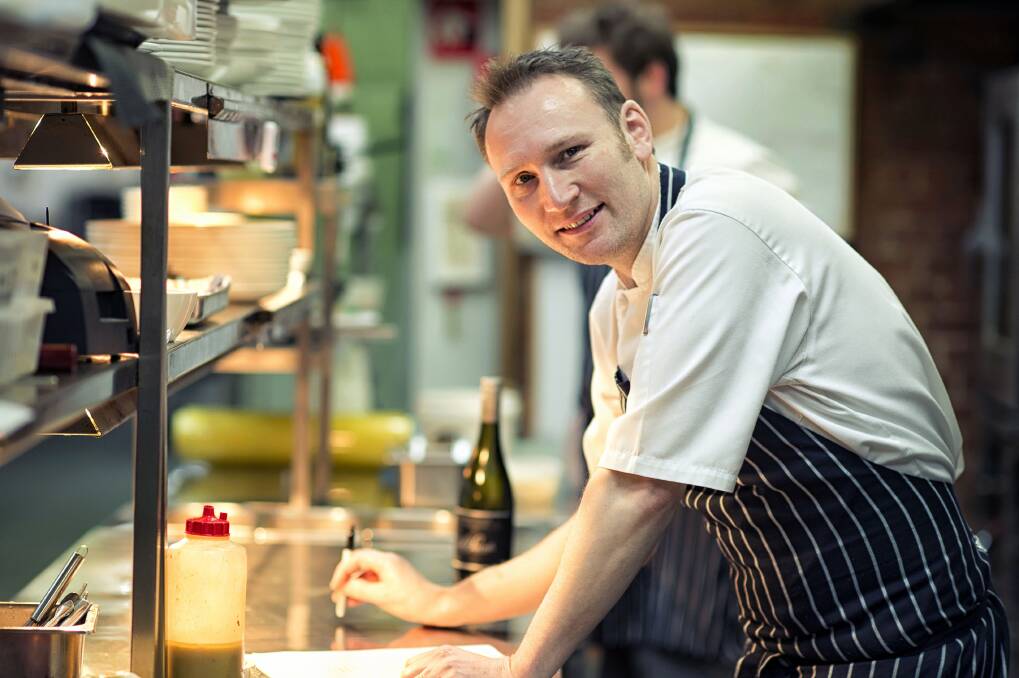 RELAXED DINING: The head chef at hatted restaurant The Terrace at All Saints Estate since 2012, Simon Arkless puts together an enticing menu of bar snacks, share plates and hero main dishes for Thousand Pound Wine Bar & Store.