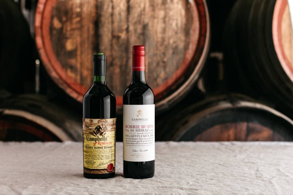 ICONIC WINE: Bobbie Burns Shiraz marks its 50th consecutive vintage this year with the release of its 2019 vintage. Campbells Wines bottled the first vintage in 1970.