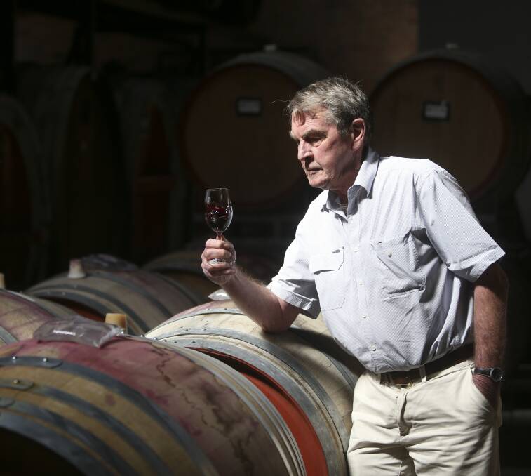 TOP DROP: Colin Campbell has been recognised as an icon of wine. Pictures: ELENOR TEDENBORG