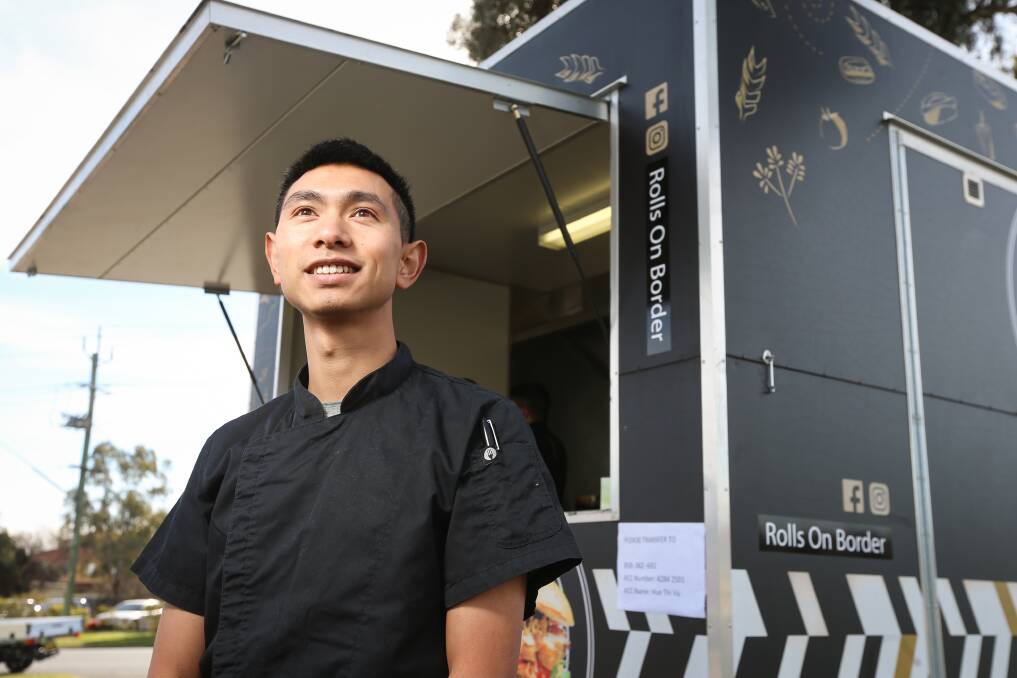 FRESH APPROACH: Eric Tran and his wife Sophia now offer Vietnamese street food in Albury, opposite Northside Hotel. Picture: JAMES WILTSHIRE