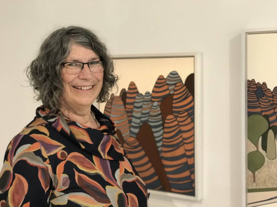 IN LINE: Albury artist Barb Strand leaves an indelible mark in her new exhibition, Marking Time, at MAMA. 