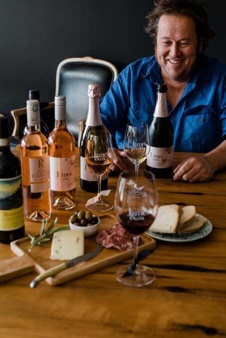GRAPE EXPECTATIONS: Rutherglen winemaker Ricky James, of James & Co, offers an informative journey across Old V New World Sangiovese as part of new Beyond Cellar Door experiences. Picture: GEORGIE JAMES