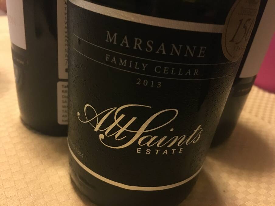 ALL CLASS: All Saints Estate had two finalists – All Saints Estate Marsanne and the All Saints Estate Family Cellar Marsanne – with the latter taking out the top trophy. 