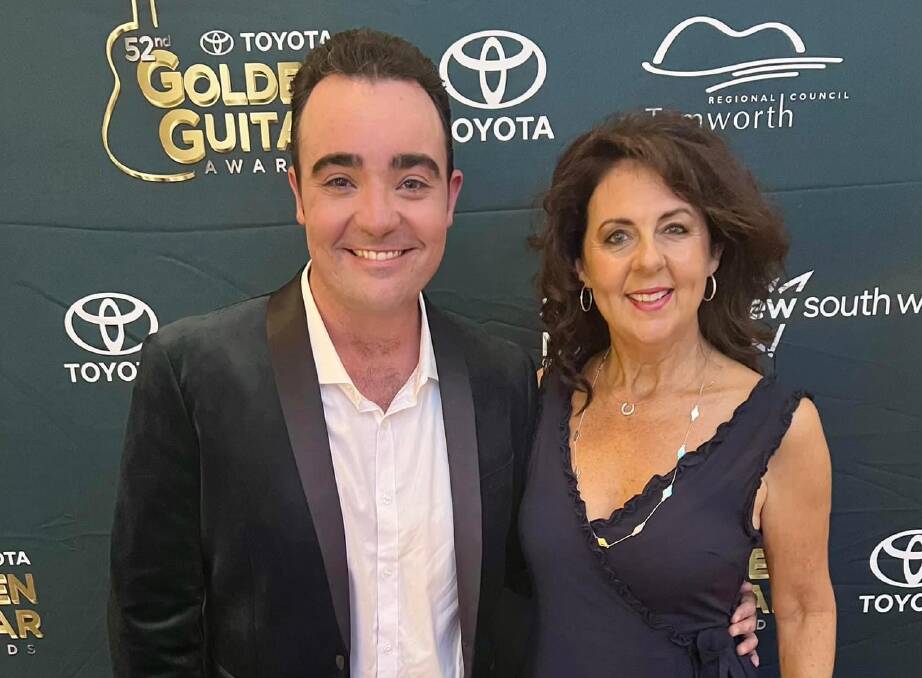  Country singers Jason Owen and homegrown Tania Kernaghan host the Golden Guitar Awards at Tamworth in January 2024. Picture supplied