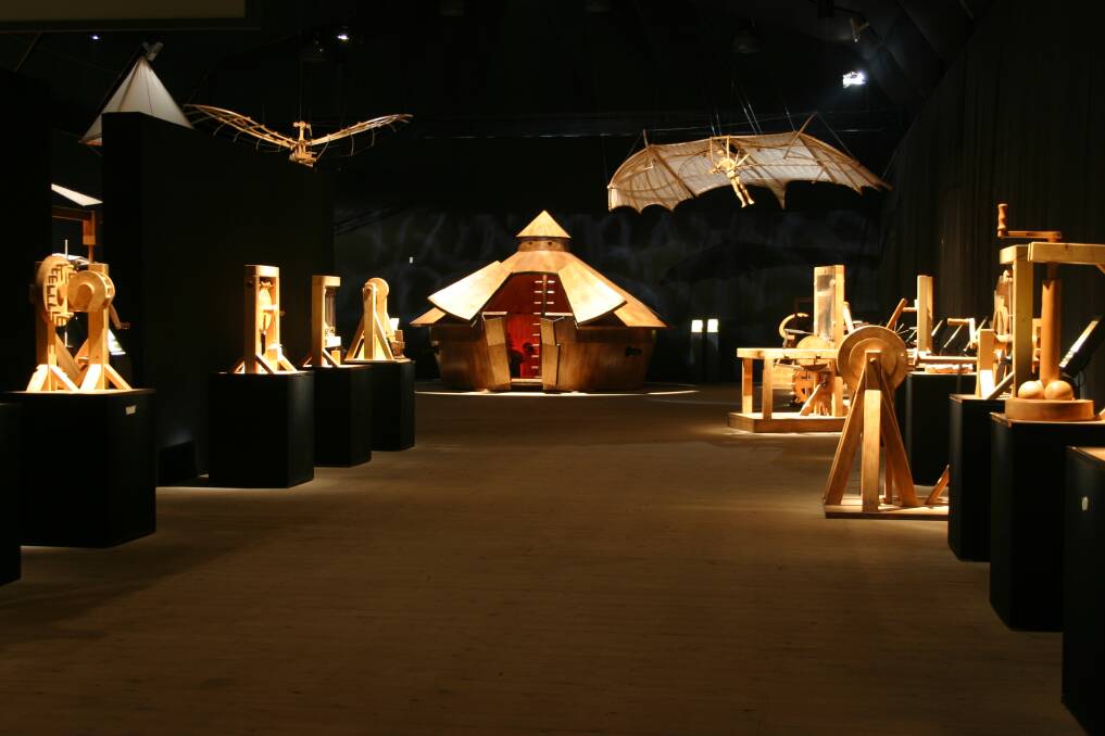 The fascinating Da Vinci Machines runs at Albury Library Museum until Sunday, June 23.