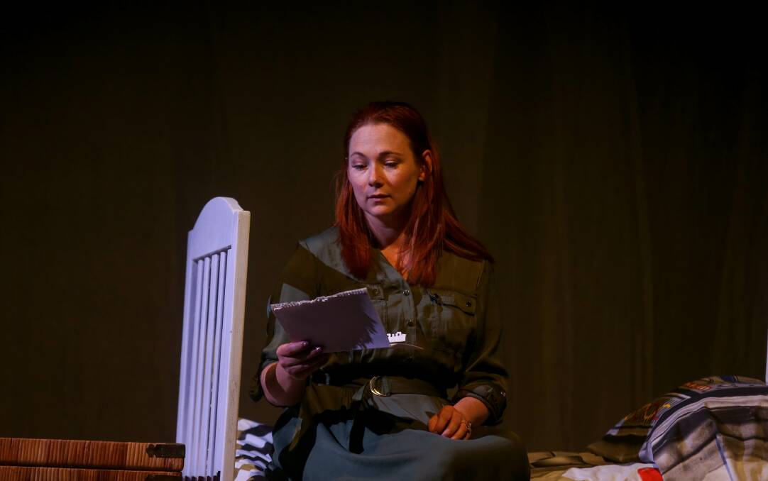 ON STAGE: Border-based actor Rachel McNamara in the sell-out Celsius Independent Theatre production of Rabbit Hole at the Butter Factory Theatre in late 2019.