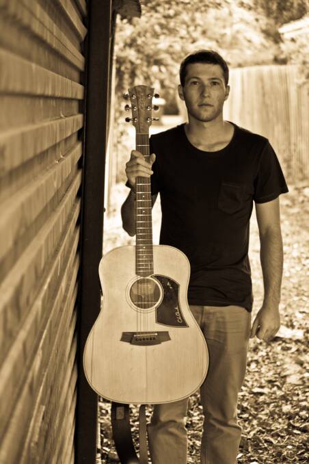 Dylan Raath is playing at The Woolhouse in Albury on Saturday night. Picture: OLIVER HANSEN
