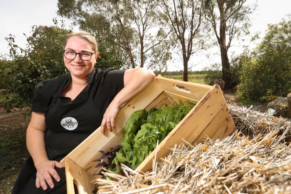 FRESH APPROACH: Having grown up at Corowa, Savoy Truffle Co chef Kate Akrap started her career at Tuileries Restaurant at Rutherglen and worked her way up to esteemed Melbourne restaurant Mecca. Picture: JAMES WILTSHIRE