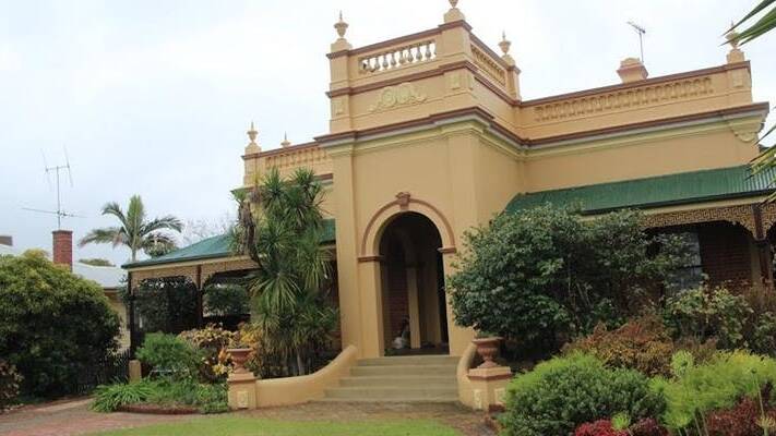 OPEN HOUSE: Corowa's Clendon House was built in 1898 by Dr William Shortt. 
