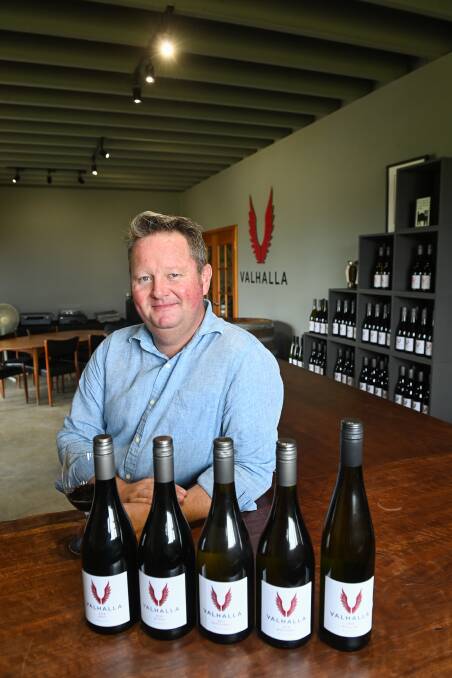 Anton Therkildsen, Valhalla Wines, will shift production this year. Picture: MARK JESSER