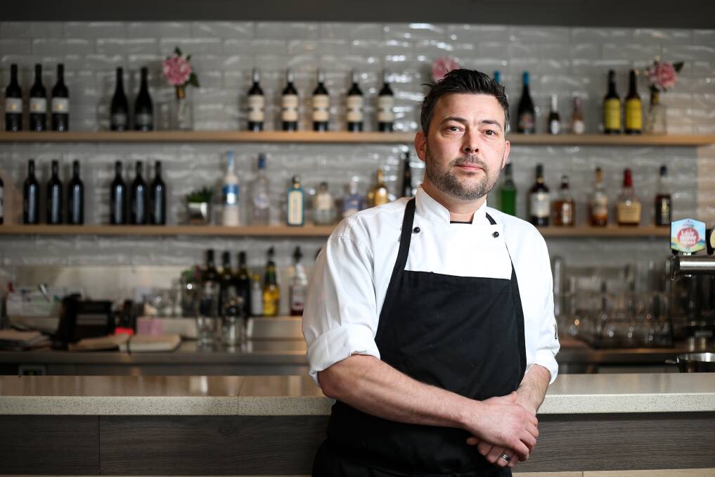FRESH APPROACH: Riverina-raised chef Andy Milton is offering modern Australian dining inspired by local produce at 2640 Restaurant and Bar, his first business after 17 years in the hospitality sector. Picture: JAMES WILTSHIRE
