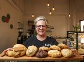 Dash Cakes owner Carmen Connell has been testing recipes for the stuffed New York-style biscuits during the past three months and will soon launch her products for Australia-wide distribution. Picture by James Wiltshire