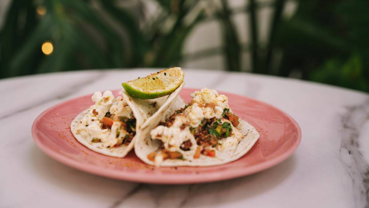 Served with chilli lime pico and popcorn mayo, Church St Hotel Adobe Chicken Tacos have a satisfying crunch to boot. Picture supplied