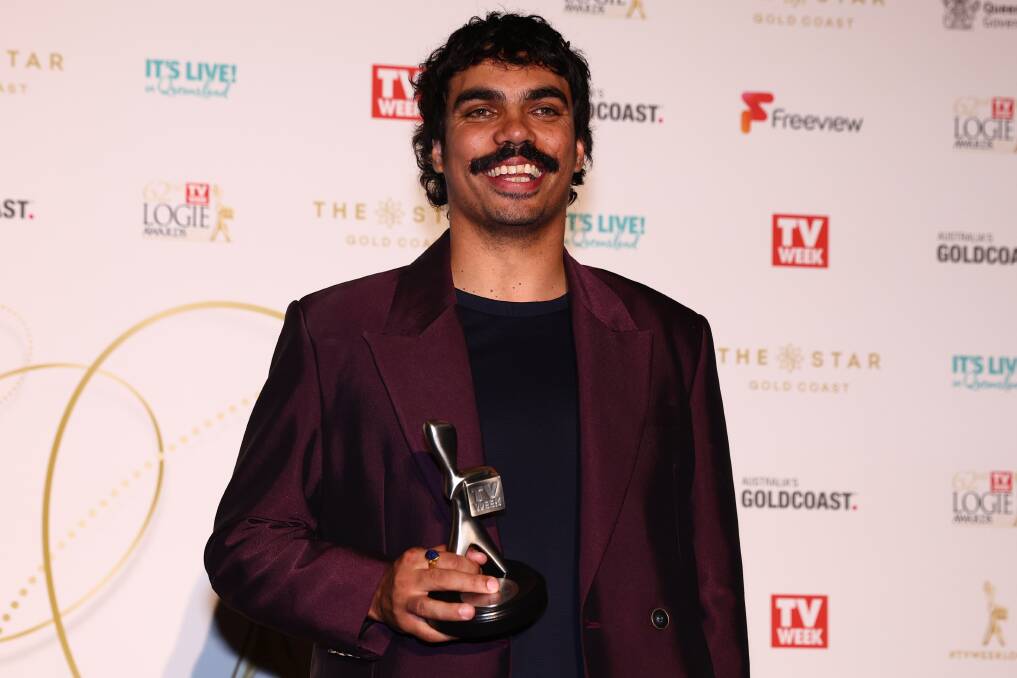 ON TRACK: ABC TV presenter Tony Armstrong took out the Graham Kennedy Award for Best New Talent. Picture: GETTY IMAGES