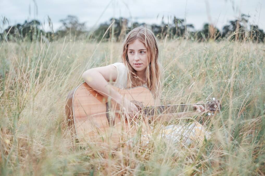 COMING HOME: Albury-raised and Melbourne-based singer/songwriter Georgie Currie will launch her debut solo EP at the Butter Factory Theatre.