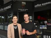 Wodonga couple Stacey and Mitch Butler are the new owners of Coffee Mamma Wodonga. Picture by Mark Jesser