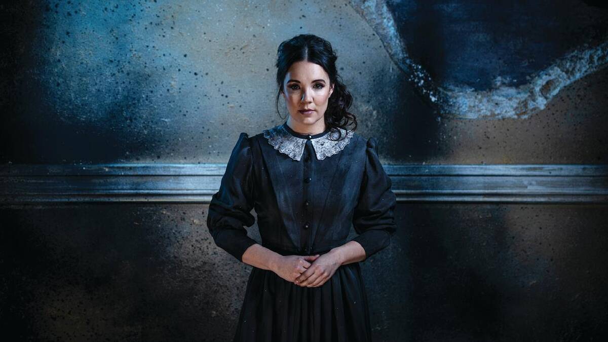 STAGE PRESENCE: Nelle Lee will bring Charlotte Bronte's Jane Eyre to life in Albury next Friday. The critical reviews for the stage show have been out of this world.
