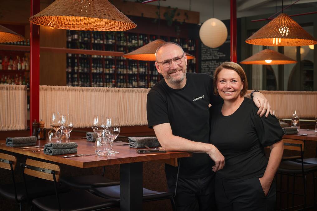 Yardbird co-owners Simon Arkless and Cait Mitchellhill have scored a chef's hat in The Age Good Food Guide; the first for an Albury restaurant since souredining in 2011 and 2012. Picture by James Wiltshire
