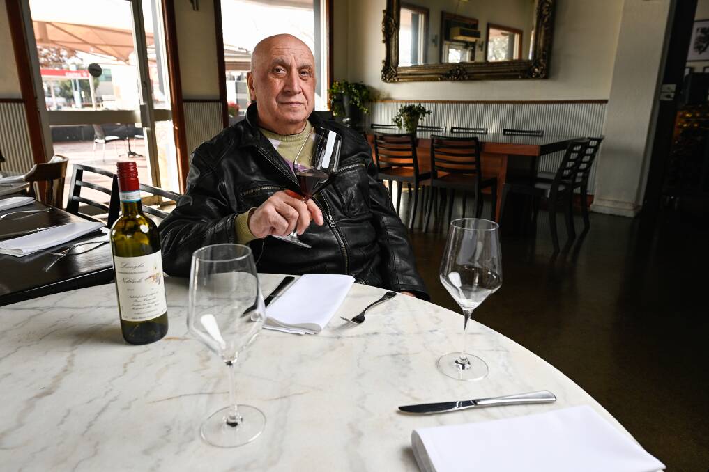 DINING OUT: Italy on a Plate co-owner Carmelo Cardamone says they have already had cancellations from Albury diners since the closure was announced. Picture: MARK JESSER