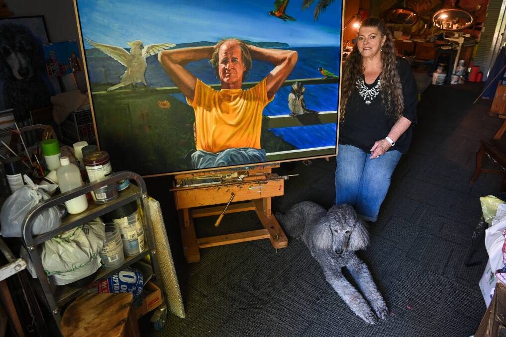 North Albury artist relishes revealing people's true colours