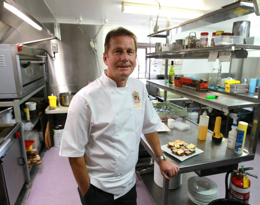 FUTURE PROOFING: Wodonga RSL head chef Lee Botting brings his corporate catering and service experience to the club. Picture: BLAIR THOMSON