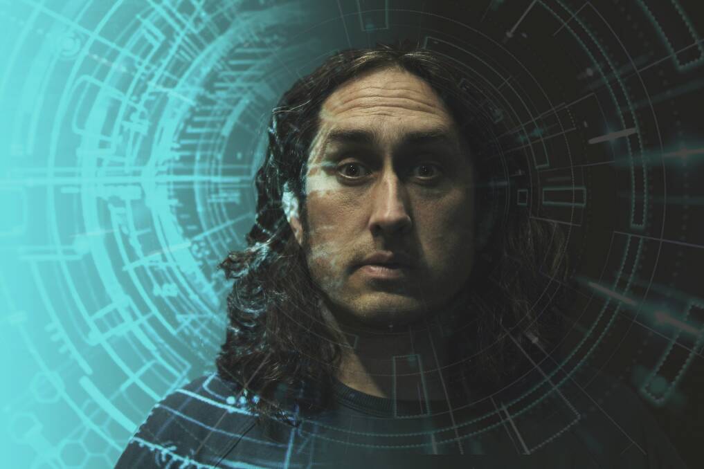 FUNNY MAN: Ross Noble is taking his show Humournoid on the road to Albury.