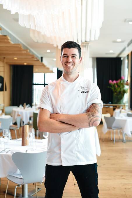 HOMEGROWN PRODUCE: Stokehouse chef Ollie Hansford will visit the North East, seeking inspiration for a dinner at the iconic St Kilda restaurant. Picture: SIMON SHIFF