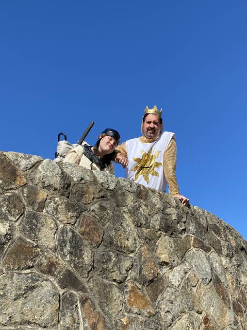 HOLY GRAIL: Livid Productions first performed the musical comedy adaptation of 1975 film Monty Python and the Holy Grail to sold-out audiences in Albury in 2011.