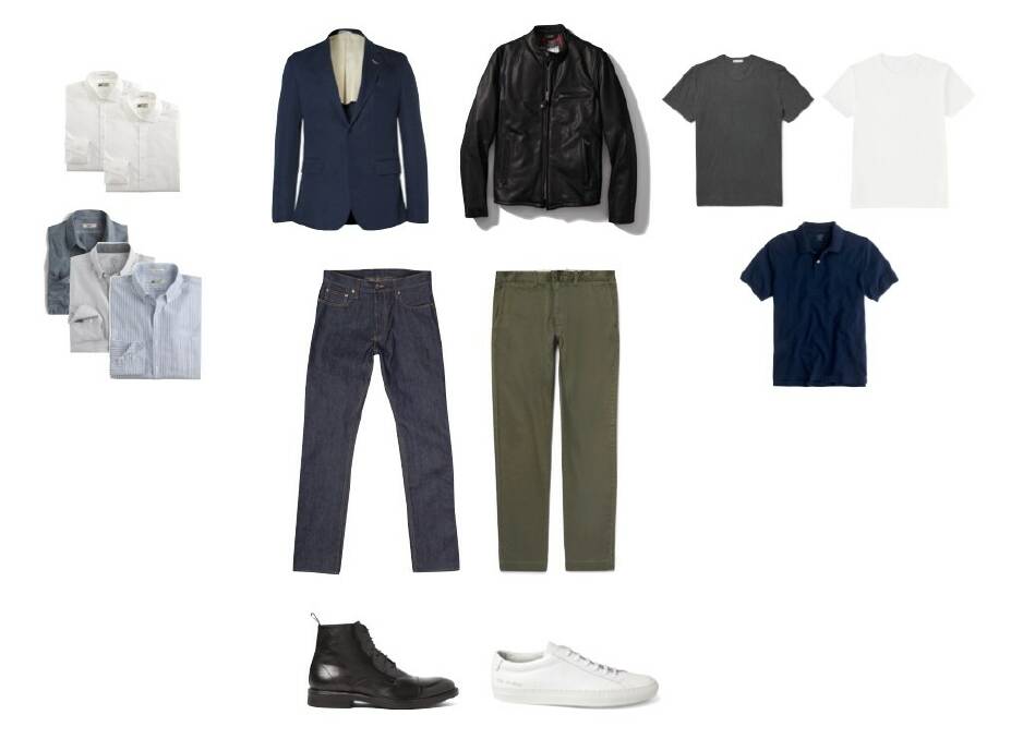 CLOSET MINIMALIST: Minimalists choose from about 30 to 40 key items in their wardrobes including shoes but not smalls.