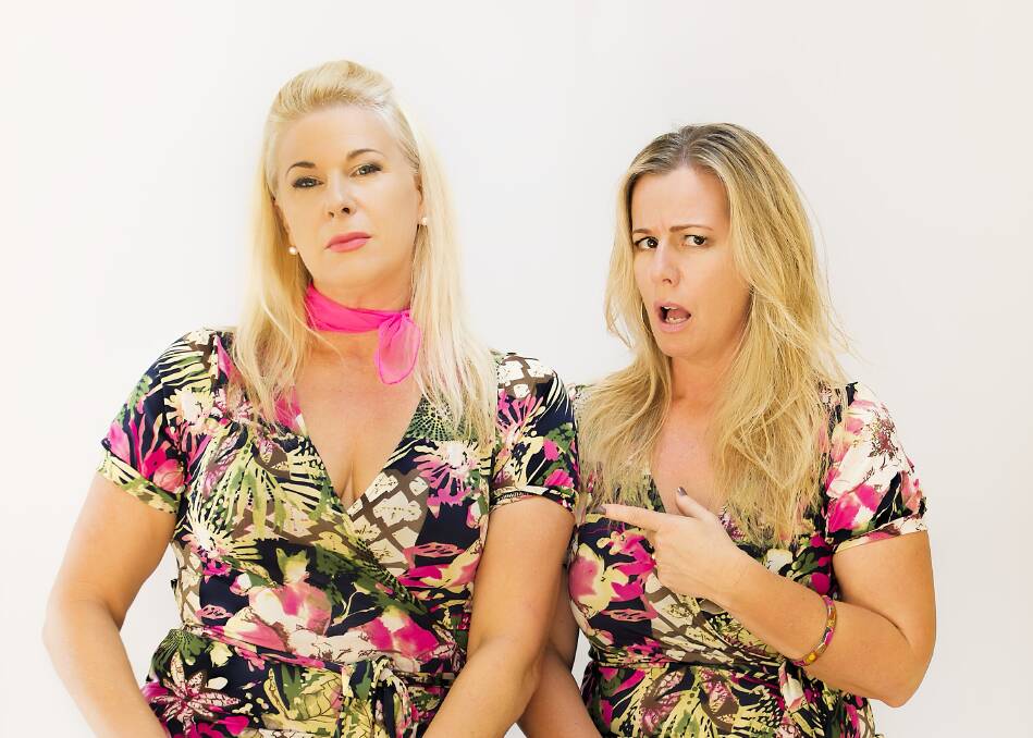 LAUGH LAST: Women Like Us, starring Mandy Nolan and Ellen Briggs, in Albury on Friday recently returned from a sold-out season at the Adelaide Fringe Festival.