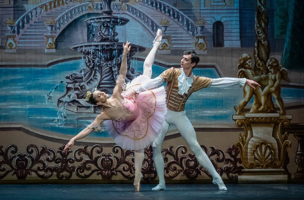 Cristina Terentiev and Nikolay Nazarkevich will command the stage in the Royal Czech Ballet's performance of Sleeping Beauty.
