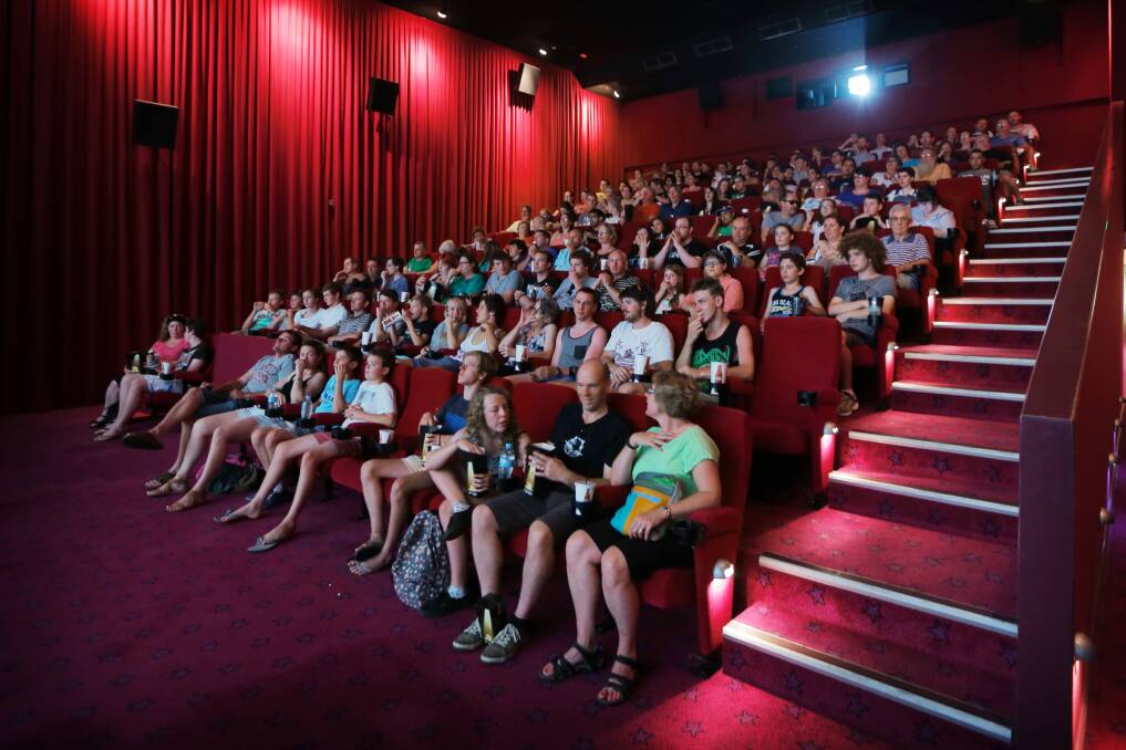FULL SCREEN: Regent Cinemas Albury-Wodonga encourages people to switch off their mobile phones during movies as a common courtesy to other movie-goers. Complaints about phone use in cinemas is rising Australia-wide.