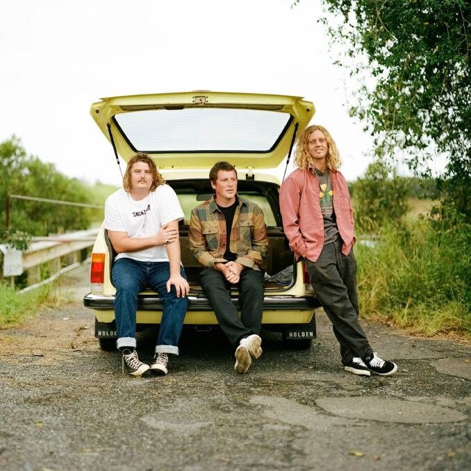 MAKING TRACKS: Legendary Australian surf and garage rock trio Skegss is coming to Corryong on Saturday, March 19. They will be supported by Broken English.