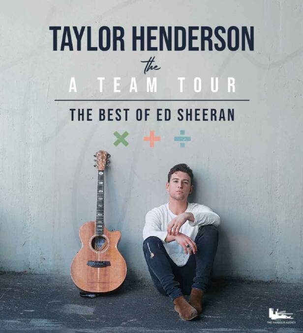 Australian singer-songwriter Taylor Henderson is bringing his A Game to The Cube Wodonga.