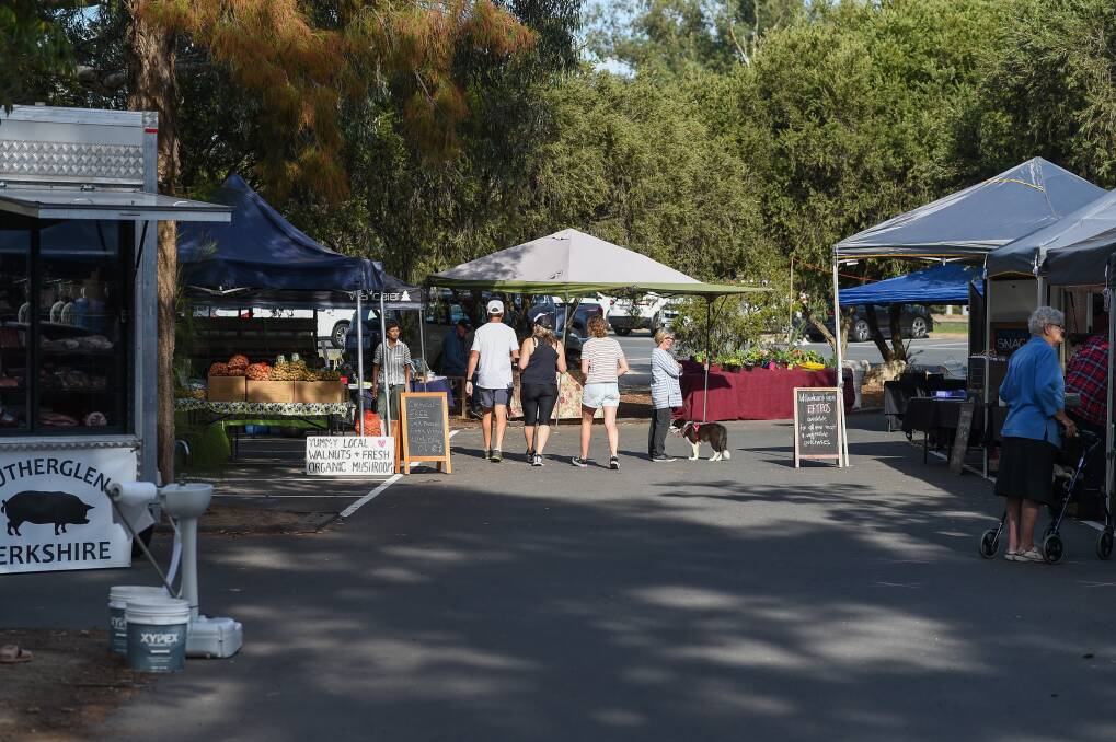 FRESH APPROACH: Albury residents can order Albury Wodonga Farmers Market produce online or over the phone for pick-up at Albury Swim Centre on Saturdays.