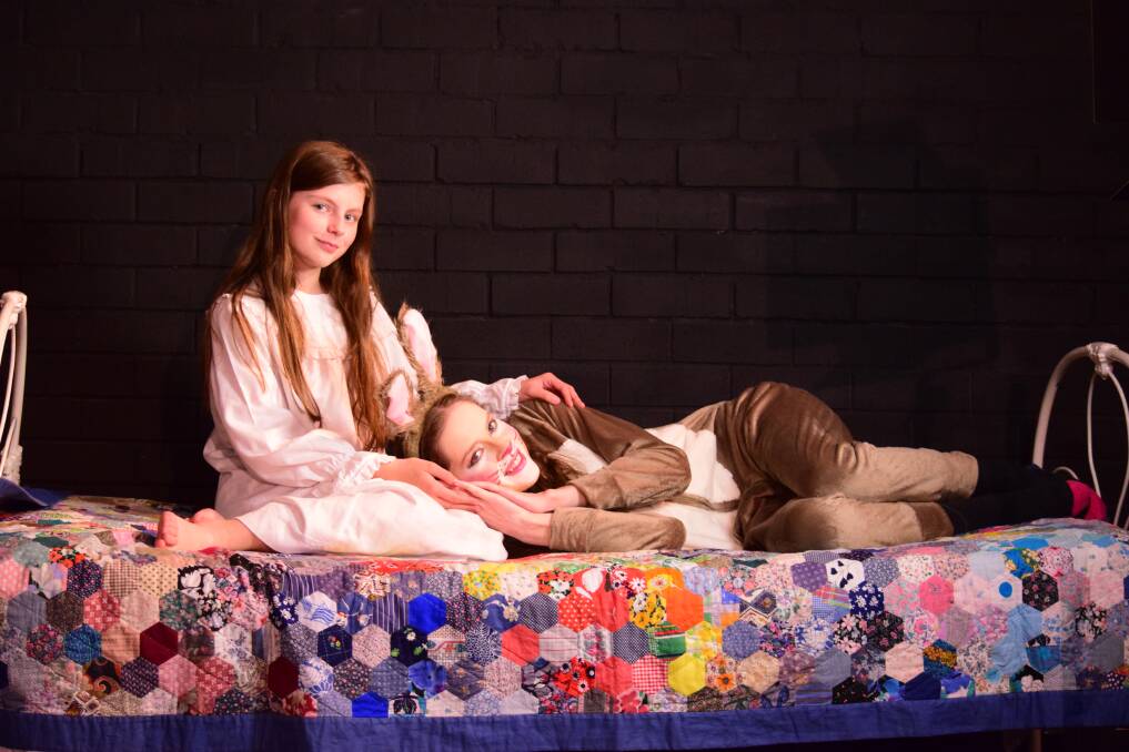 CHILD'S PLAY: Bonnie (Amelie Schubert) with the velveteen rabbit (Venetia Heath).