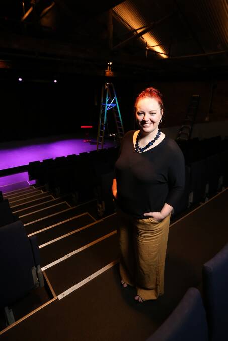IN THE SPOTLIGHT: HotHouse Theatre artistic director Karla Conway says the shared experience of theatre is vital for sparking conversations. Pictures: JAMES WILTSHIRE