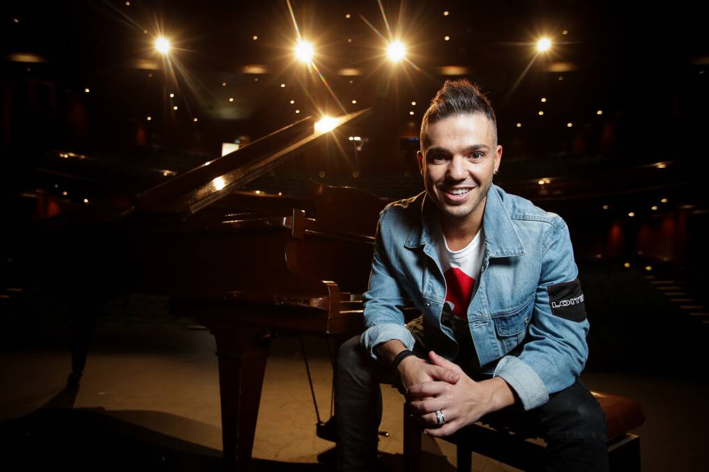 ON TOUR: Singer-songwriter Anthony Callea will bring his Unplugged and Unfiltered show to Albury Entertainment Centre on July 20. Picture: JAMES WILTSHIRE 