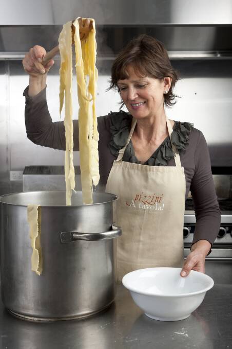 PASTA MASTER: King Valley cooking icon Katrina Pizzini will take her classes online for High Country at Home. The festival will offer a range of informative and interactive experiences with winemakers, distillers and chefs. 