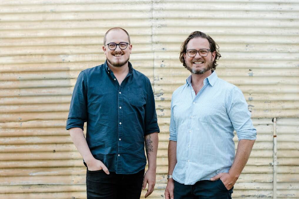 DESIGN OF THE TIMES: Regional Design Service co-directors Phillip Nielsen and Aaron Nicholls shine in Australia's International Good Design Awards, which were announced this week. Picture: GEORGIE JAMES