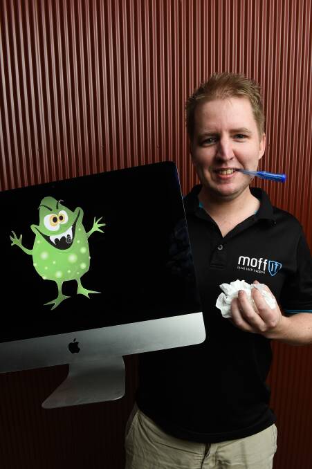 Repair Cafe Albury-Wodonga and Aaron Moffatt, from MoffIT in Albury, will host two, free computer virus removal demonstrations. 