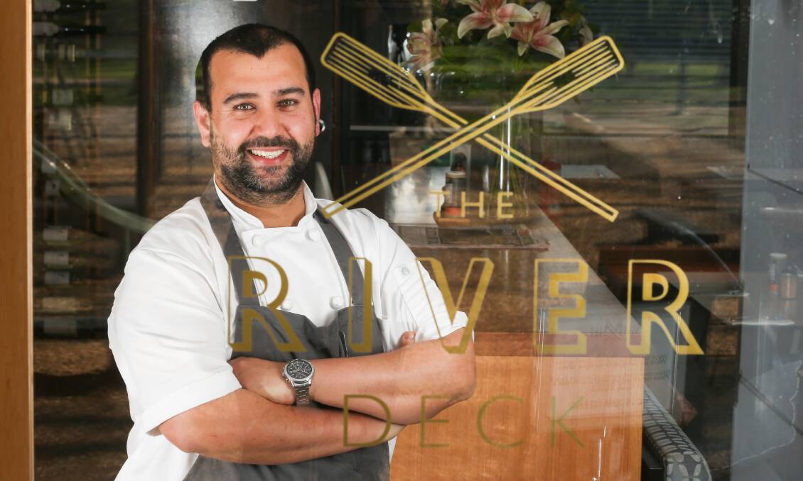 RIVER DIVIDE: The River Deck head chef Ludo Baulacky is unable to travel to the Albury restaurant for work since tighter border restrictions came into effect early last week.