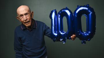 Now a resident of Lutheran Aged Care - Yallaroo in Albury, Reg Morley will celebrate his 100th birthday with family and friends on Thursday, March 28, ahead of his centenary on Saturday, March 30. Picture by Mark Jesser