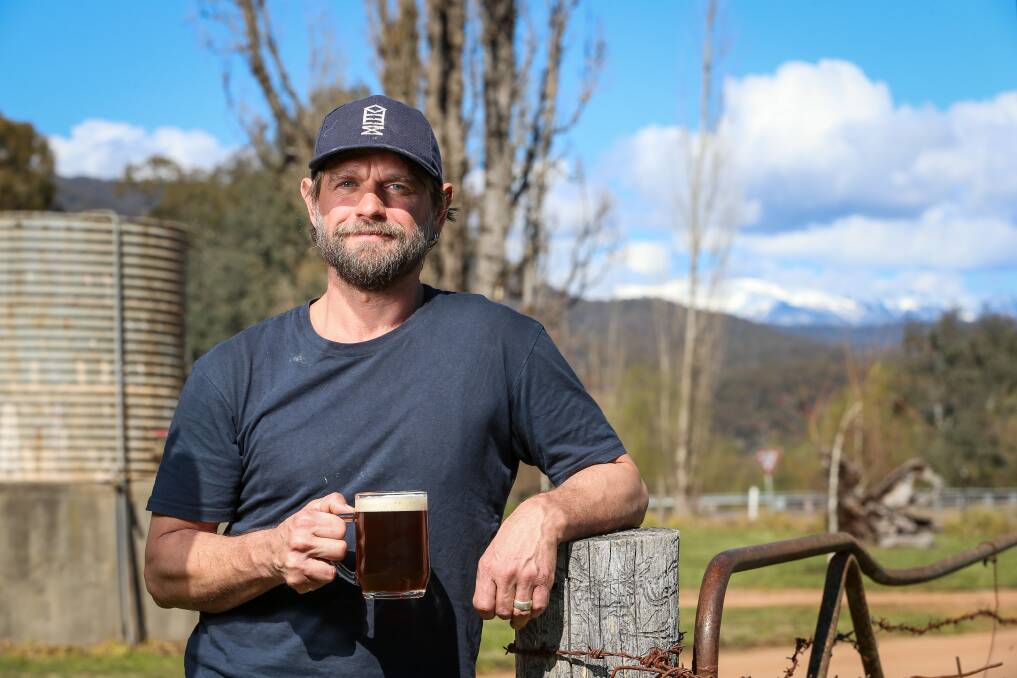 HERE'S CHEERS: Mitta Brewing Company brewer Tim Cabelka will showcase his brews at The High Country Hop in Beechworth's Historic Precinct Reserve on March 27 and 28.