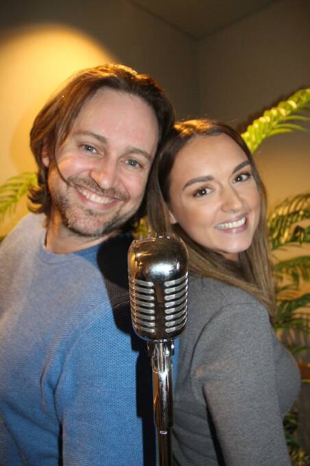 DREAM TEAM: Border singer Liam Dalby and Border school teacher Emma Stirland team up for On Key 4 Kids, a Country Hope fundraiser. Picture: TANIA JACKSON