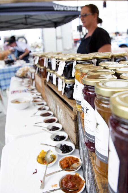 Food, glorious food: There will be more than 70 stalls featuring regional producers from farm gates and providores at Junction Square this Saturday.