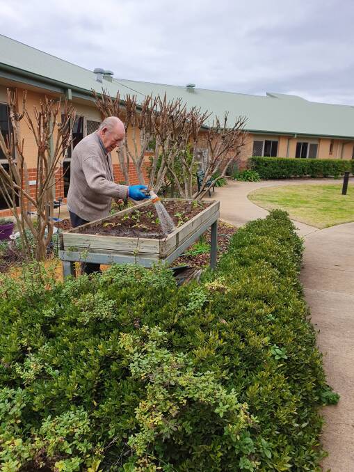 Gardening creates happy Karinya aged care residents